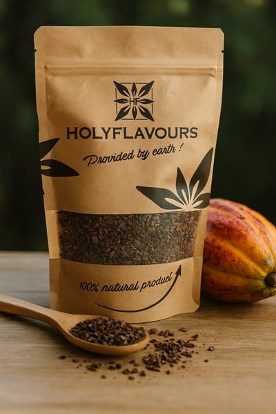 Cacao Nibs Raw - 100 gram - Holyflavours - Natuurlijk Superfood