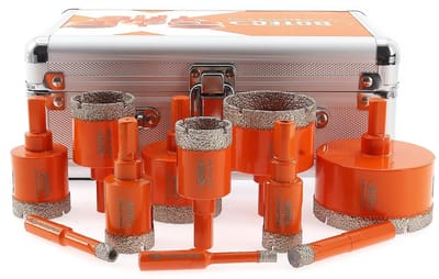 Diamant Boor Set - Gatenzaag Boren - Tegels Boren - Efficiënte Spaanafvoer - 6-65mm