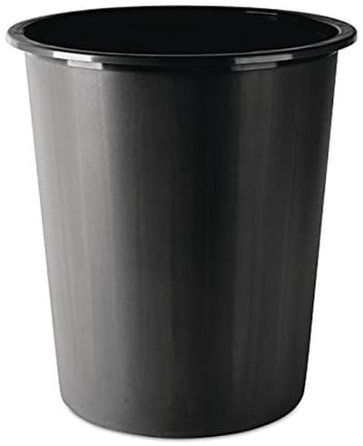 Prullenbak 14 Liter Zwart - Eco-vriendelijk en Esthetisch Design
