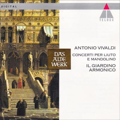 CD ANTONIO VIVALDI - IL GIARDINO ARMON - Concertos Pour Luth Et Mandoline 4509911822 Teldec 1993 Allemagne Classique Occasion