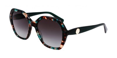Longchamp LO759S N Green havana/green 54/18/140 WOMAN Zonnebrillen