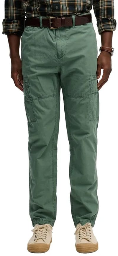 Superdry Ripstop Light Cargobroek Groen 38 / 32 Man