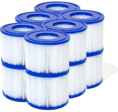 Filterpatroon type VI - Geschikt voor Bestway Lay-Z-Spa - 6x2 stuks voor bubbelbad/spa
