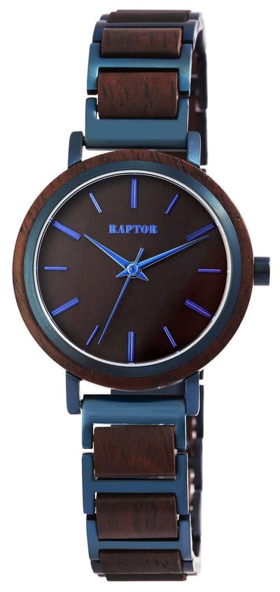 Raptor Dameshorloge roestvrij staal Beauty, Mineralglas