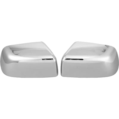Set Achteruitkijkspiegelkappen Chroom Beschermhoes Geschikt voor ISUZU DMAX 2012 V.2 20122018 white