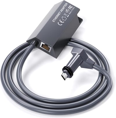 Ethernet Adapter - Netwerkadapter Starlink - Stabiele Netwerkverbinding - Speciaal voor Gen 2 - 1 Gbit/s Snelheid - Wit