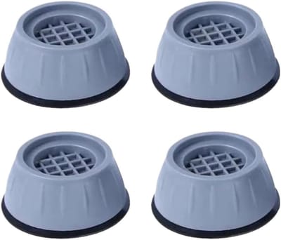 Trillingsdempers - Rubberen Voetjes - Apparaten Stabiliseren - Universele Pasvorm - 10x10x10 mm - Zwart