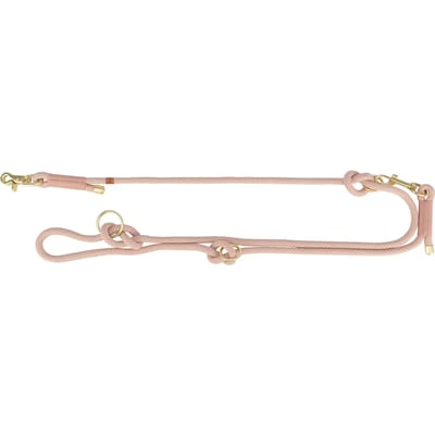 Trixie - Soft Rope - Hondenriem - Verstelbaar - Roze/Licht Roze - 200X1 cm