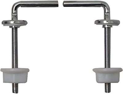 Universeel Toiletbril Scharnier Set voor Montage - Transparant