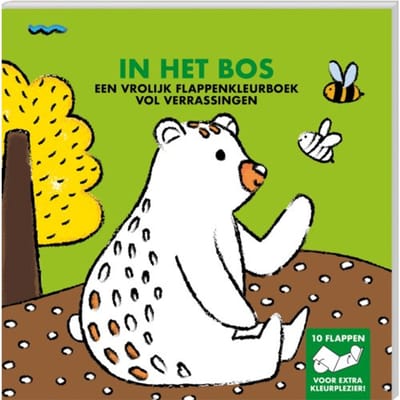 Flappenkleurboek - In Het Bos - Interstat