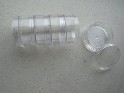 Storage Boxes, 5 pcs/ stackable set, 50mm