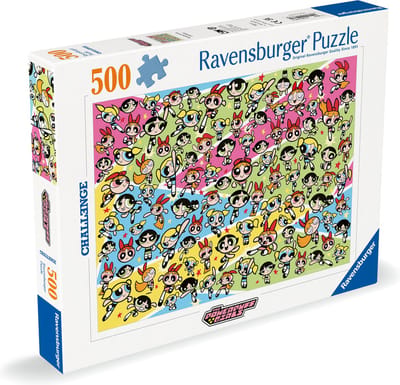 Ravensburger puzzel PowerPuff Girls - Legpuzzel - 500 stukjes