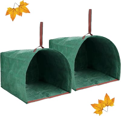 Blad Zakhouders - Tuinafval Zakken - Tuin Opruimen - Duurzame Constructie - 40 Gallons