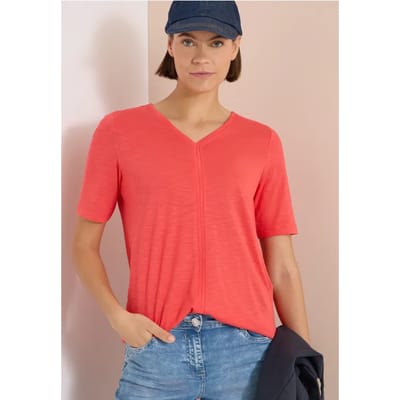 Shirt met korte mouwen in tuniekstijl