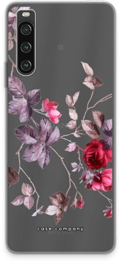 Case Company® - Hoesje geschikt voor Sony Xperia 10 IV hoesje - Mooie bloemen - Soft Cover Telefoonhoesje - Bescherming aan alle Kanten en Schermrand