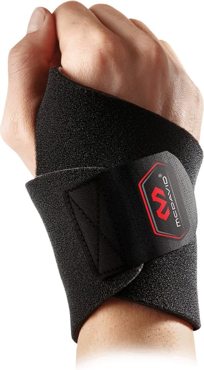 McDavid Wrist Support Zwart Eén Maat 1 Verband(en)