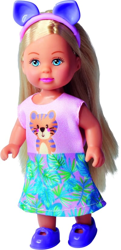 van der Meulen pop Evi Love Cutie dierenoutfit haarband 16 cm.