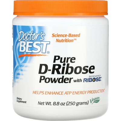Doctor's Best, Puur D-Ribose Poeder, 8,8 oz (250 gram)