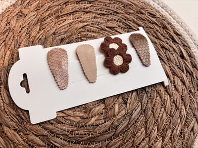 Antislip haarspeldjes Elena 4cm - kinderknipjes - Babyhaarclipjes - Kinderhaaraccessoires - Haarspeldjes kinderen - Haaraccessoires meisjes - Haarspeldjes baby - Kinder haarspeldjes - Kinder haarclips - Haarspeldjes kind