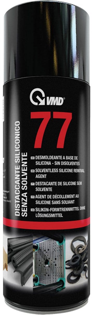 Siliconenspray 400ml - Oplosmiddelvrij | Waterafstotend & Niet-Klevend | Voor Rubber, Kunststof & Hout | Anti-Corrosie & Bescherming | VMD77 [17277]