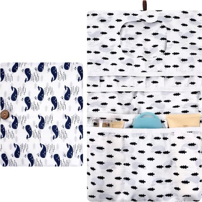 Praktische luiertas met 2-in-1 verschoonmat en natte doekjes, ideaal voor moeders, inclusief organizer voor luiers en verzorgingsproducten voor baby's