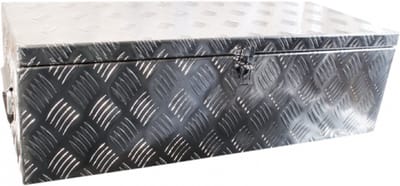 Gereedschapkist aluminium 760x300x235mm - Disselbak - Disselkist - Gereedschapskist - Disselkist Aanhangwagen - Novio