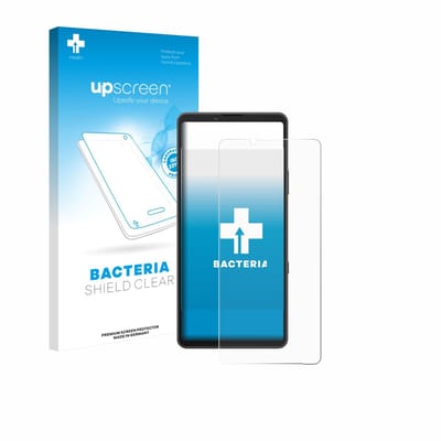 upscreen - Screenprotector voor Sony Xperia 10 VII (case-friendly) - Folie Beschermfolie transparant antibacterieel