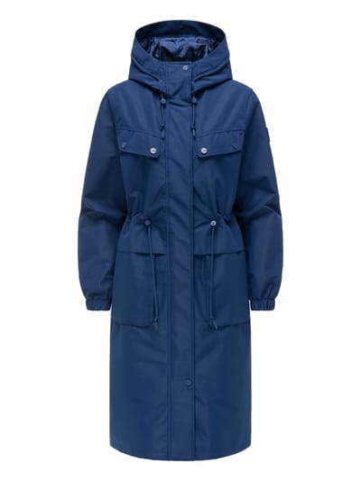 Navahoo dames parka tussenjas Kirschwind met capuchon