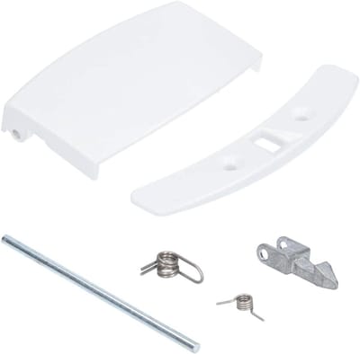 Deurgreep Wasmachine - Handgreep Deur - Wasmachine Reparatie - Hoogwaardig Alternatief - 100mm Lengte - Wit