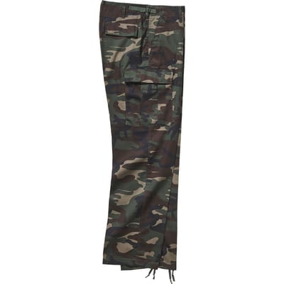 Brandit Stoffen broek - US Ranger - S tot 4XL - voor Mannen - woodland