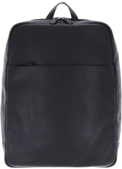LEONHARD HEYDEN Leren laptop rugzak rugzak met laptopvak Berlin Business Rucksack 7314 Schwarz zwart