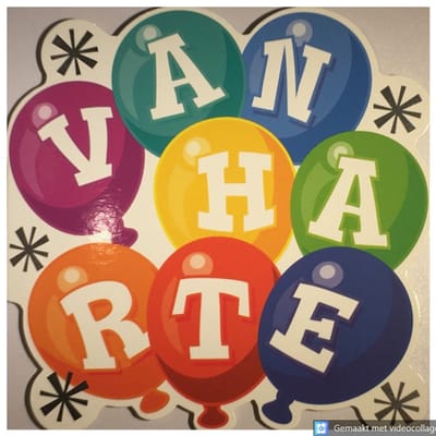 3 Luxe Wenskaarten Van Harte - Gefeliciteerd Wens Kaart - 1 Motief - Think Shape - Touche Cards - Ballonnen - Met Envelop - 16x16cm - Vierkant - Congratulations - Sincerement - Aufrichtig