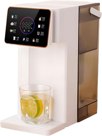 Heetwaterdispenser - Direct warm water - Drinken bereiden - Zes temperatuurkeuzes - 3 liter tank - Wit