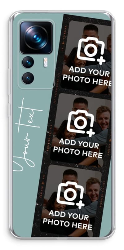Gepersonaliseerd - Case Company® - Hoesje geschikt voor Xiaomi 12T hoesje - Filmrol N°1 - Soft Cover Telefoonhoesje - Bescherming aan alle Kanten en Schermrand