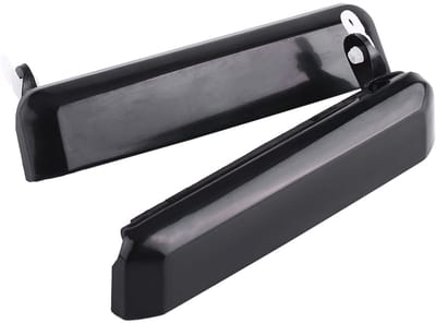 Dailygoods- Deurgrepen Vervanging voor Nissan D21 - Deurklink Links/Rechts - Mat Zwart Kunststof - Duurzaam - Geschikt voor Hardbody/Pickup/Pathfinder - Lange Levensduur