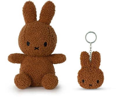 Nijntje Teddy Cinnamon Bundel- knuffel en sleutelhanger