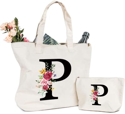 Dailygoods- Makeup Bag Grote Capaciteit - Canvas Tas - Cosmetica Opbergzak - Handtas Dames - Cadeau Idee Voor Vrouwen - Inclusief Opbergzak