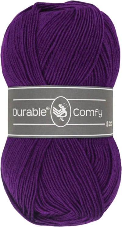 Durable Comfy - 251 Aubergine - Acrylgaren met Verfijnde Microvezel