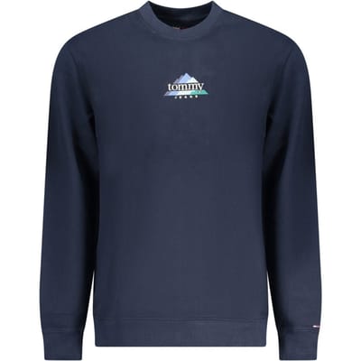 Tommy Hilfiger Blauw Katoenen Heren Sweatshirt