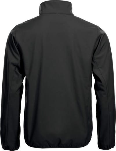 Clique Basic Softshell - Jas - Heren - Zwart - 5XL