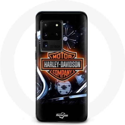 Coque pour Samsung Galaxy S20 Ultra Harley Davidson Compagnie automobile logo