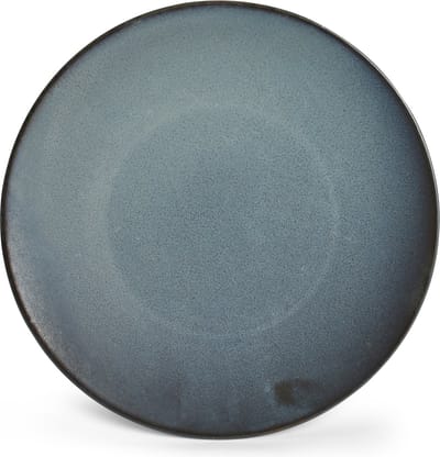 BonBistro Plat bord 21cm donkerblauw Cirro (Set van 6)