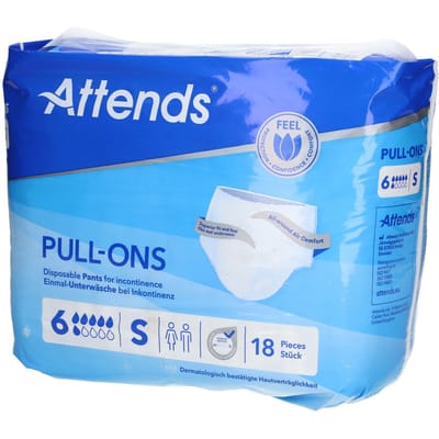 Attends® Slip Pull-Ons 6 Small 18 Incontinentieslip