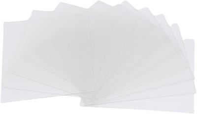 Vervangende Laslenzen - Beschermende Lenzen - Helm Onderhoud - Complete Set - 20 Stuks - Transparant