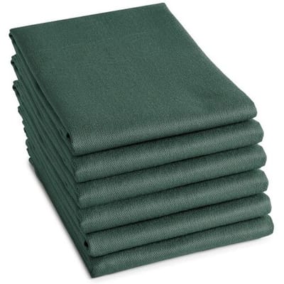 DDDDD Theedoek Logo Groen - 6 stuks