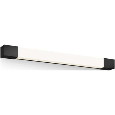Philips Rover Spiegelverlichting - Spatwaterdicht IP44 - 10W - Warmwit licht - Badkamerlamp - Rechthoekig - Zwart