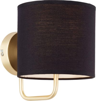 Brilliant CLARIE - Wandlamp - Messing;Zwart