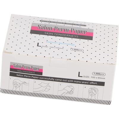 Salon de Coiffure Papier de Permanente Ultra Fin en Maille Respirante Outil de Coiffure gray