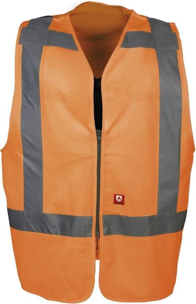 Sioen Solaka Signalisatie gilet Fluo Oranje maat L