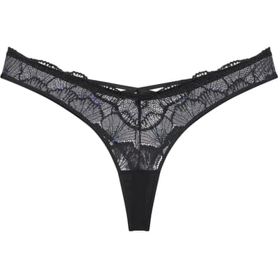 Triumph Palina Moonlight Kiss String Dames Onderbroek - ZWART